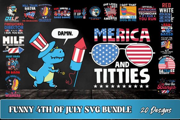 Download Patriotic Funny 4th of July SVG Bundle - 4th of july Collection