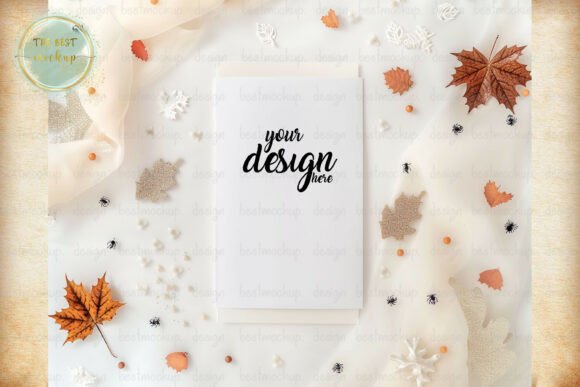 Download Autumn Invitation Mockup, Pumpkin - Premium Resources