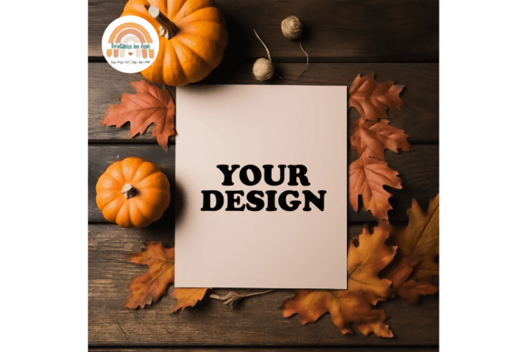 Download Fall Invitation, Greeting Card Mockup - Fall invitation Collection