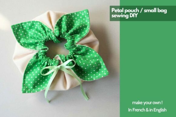 Download Petals Small Bag / Pouch Sewing Diy - Petals Collection