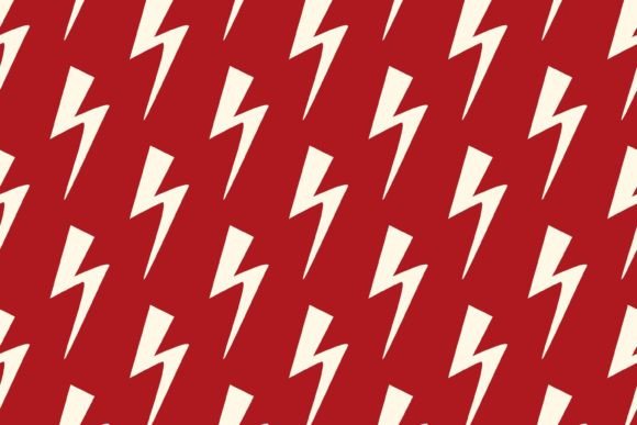 Download Red Pattern with Lightning Bolts - Red pattern Collection