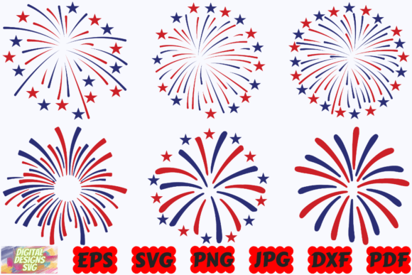 Download 4th of July Fireworks SVG |Fireworks SVG - 4th of july Collection