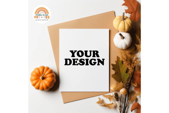 Download Fall Invitation, Greeting Card Mockup - Fall invitation Collection